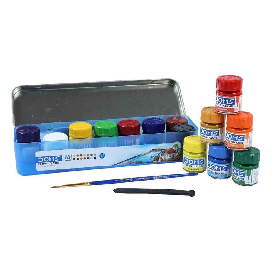 Doms Poster Colours | 12 Shades | For Students