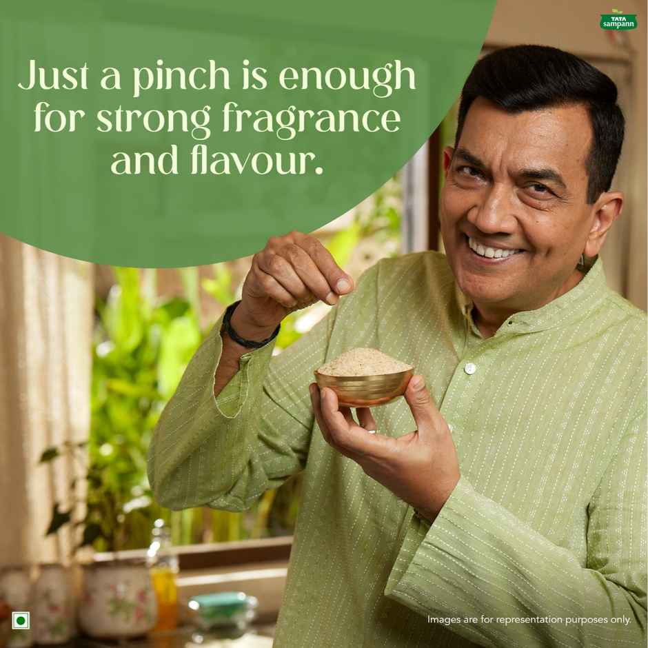 Tata Sampann Hing, Compounded Asafoetida | Bandhani Hing, Strong Flavour & Aroma