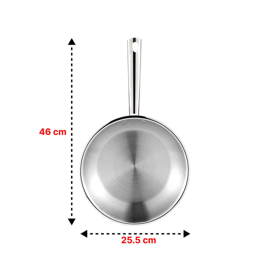 Omega Triply Frypan 22Cm W/O/Lid