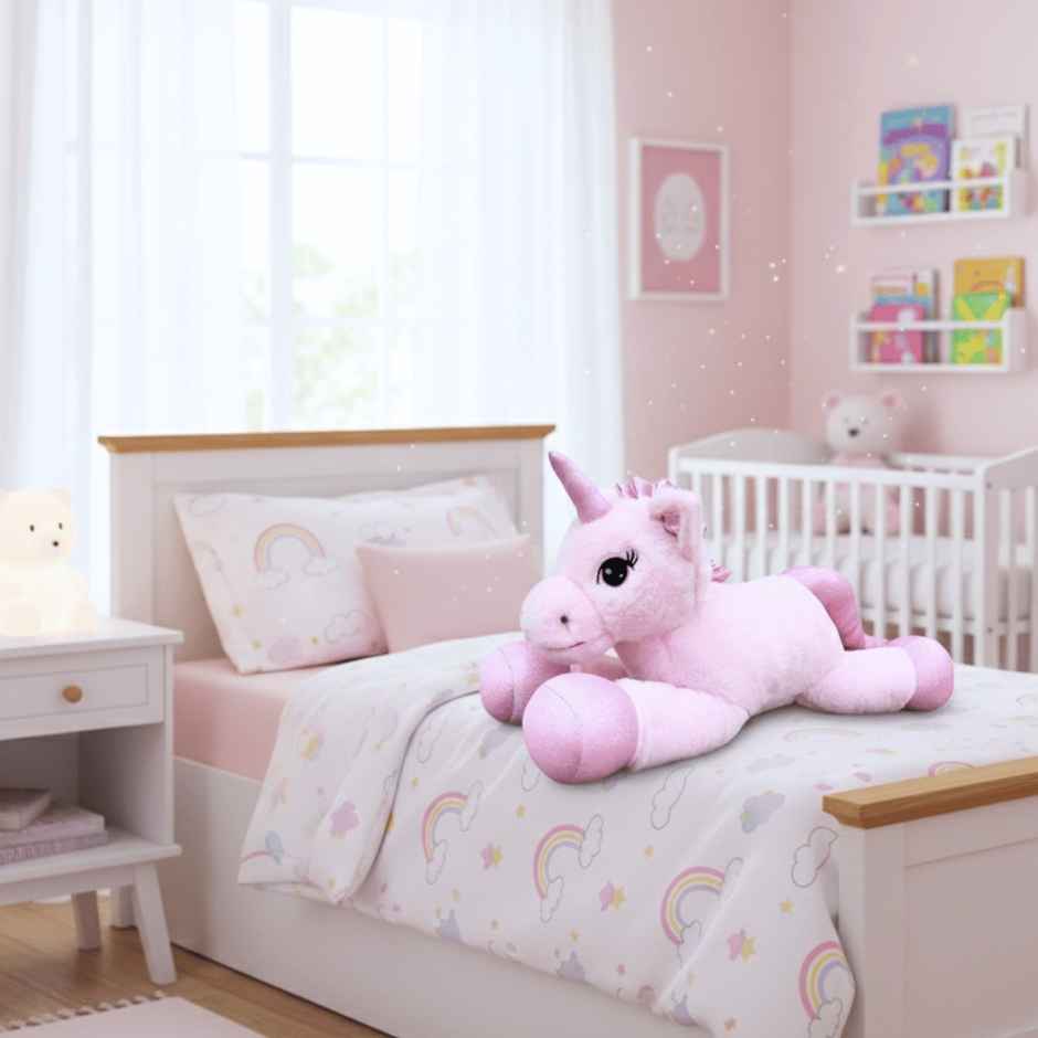 Toytales Glitter Unicorn 75cm | Cute Stuffed Animal | Birthday Gift For Girls | Soft Toy| Animal
