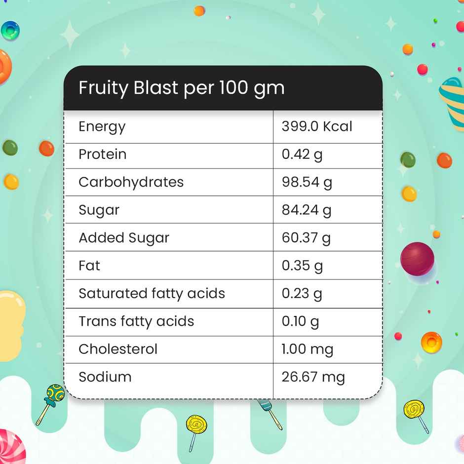 Lavian Exotique Fruit Blast | Chewy Candy