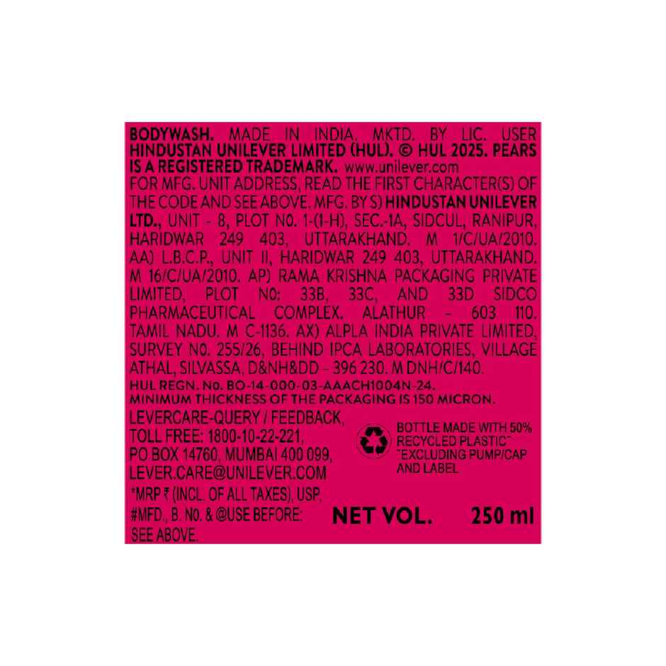Pears Naturale Brightening Pomegranate Bodywash