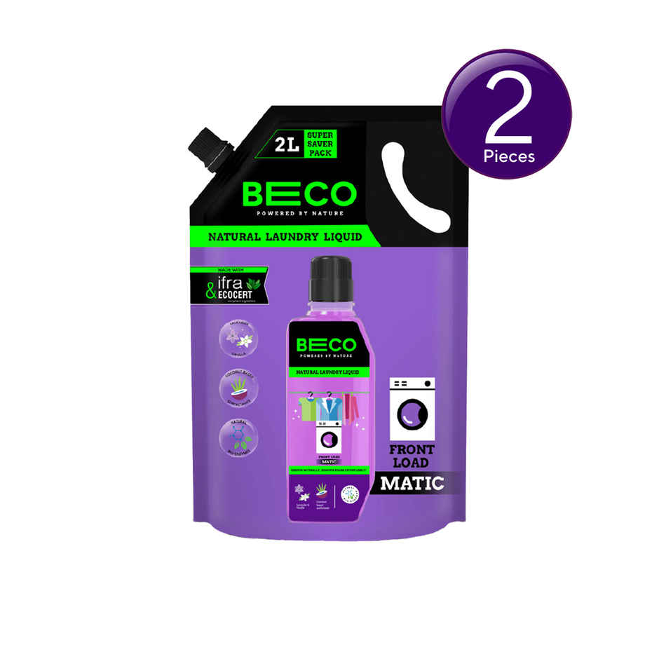Beco Front Load Laundry Detergent Liquid Refill | Combo
