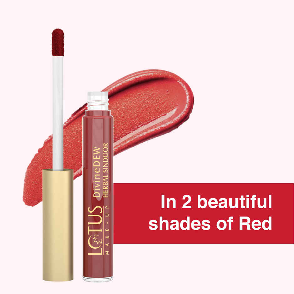 Lotus Make-Up Divine Dew Herbal Sindoor Rosy Blush Water And Smudge Resistant