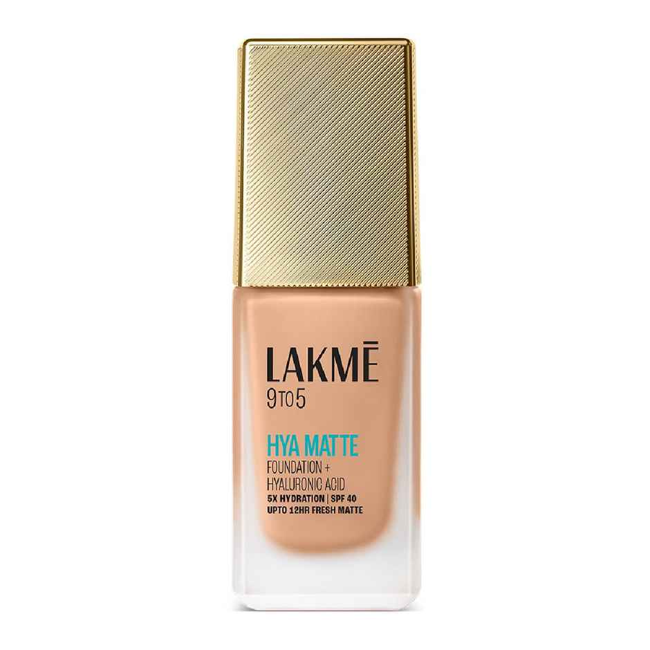Lakme 9to5 Hya Matte Foundation + Hyaluronic Acid | Warm Natural