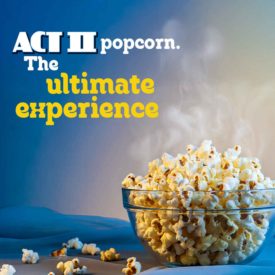Act II Instant Popcorn | Golden sizzle, Hot & Fresh in 3 mins