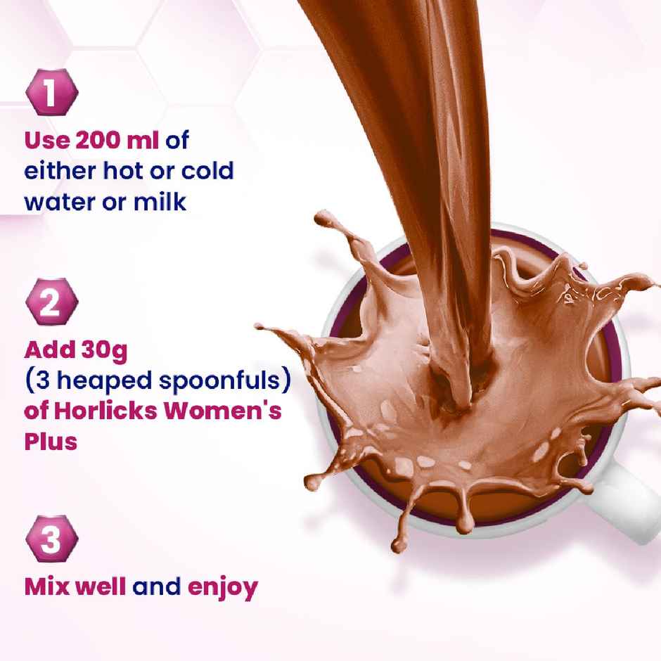 Horlicks Women's Plus Chocolate Drink Mix