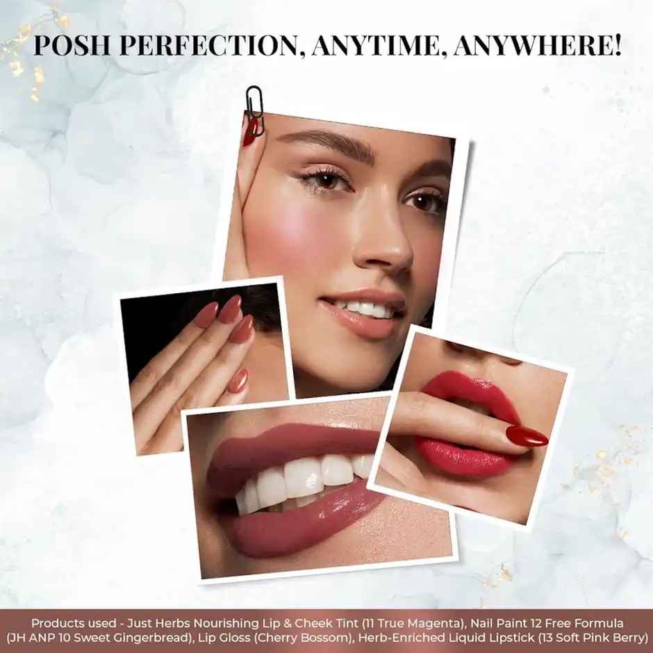 Just Herbs My Posh Beauty Kit | 3 in 1 Everyday Essential