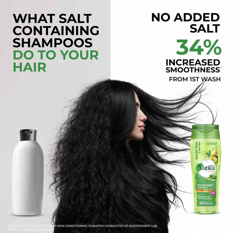Dabur Vatika Bio Infusions Moisture Boost Shampoo
