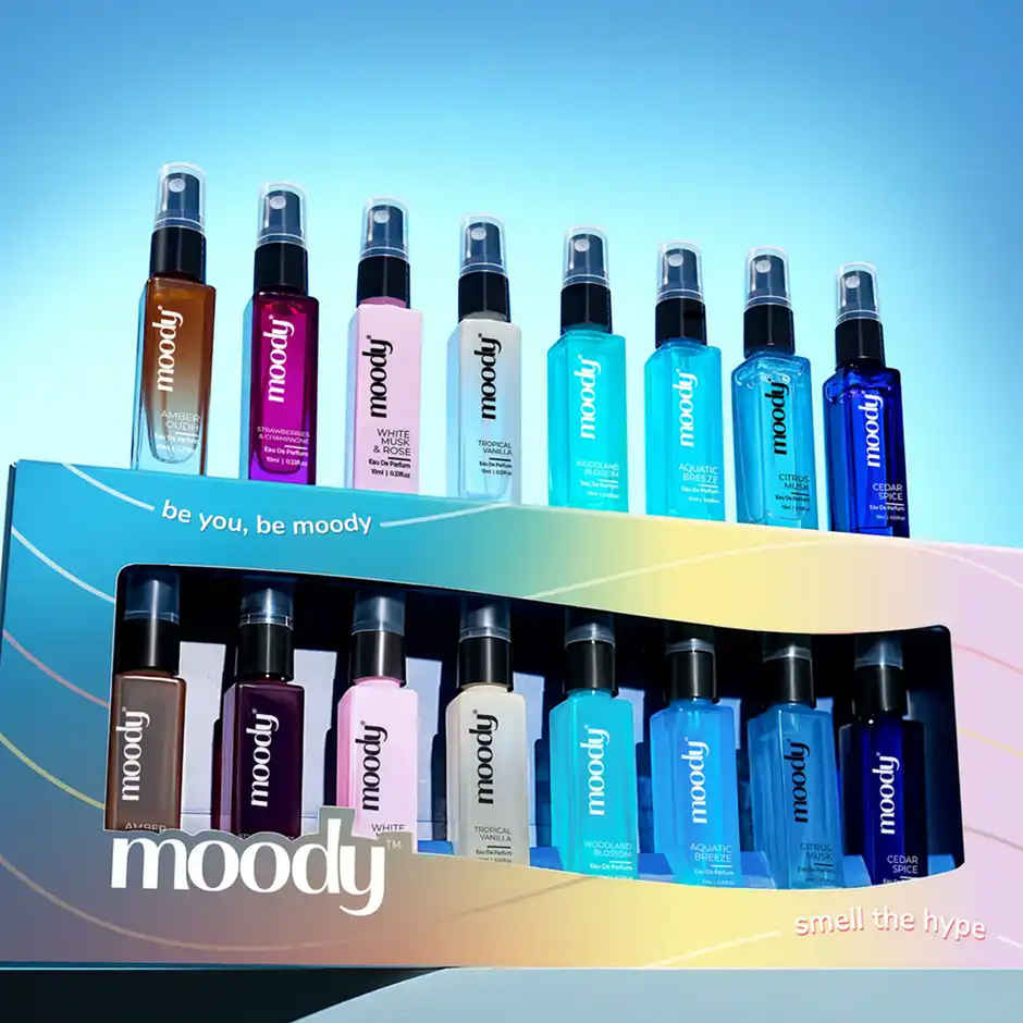 Moody Premium Perfume Gift Set Of 8 In 1 | Unisex Perfume | Gift for Rakhi