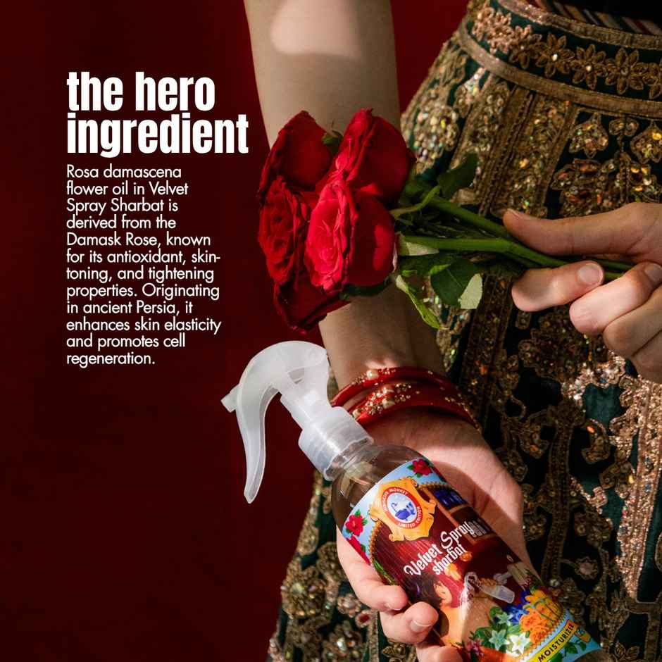 Hibiscus Monkey In Shower Moisturizer Velvet Spray Sharbat