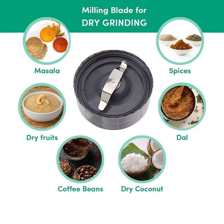 Nutribullet Pro Champagne Gold | 900W | 3 Unbreakable Jars | 2 Blade Set (Wet & Dry) | Gold