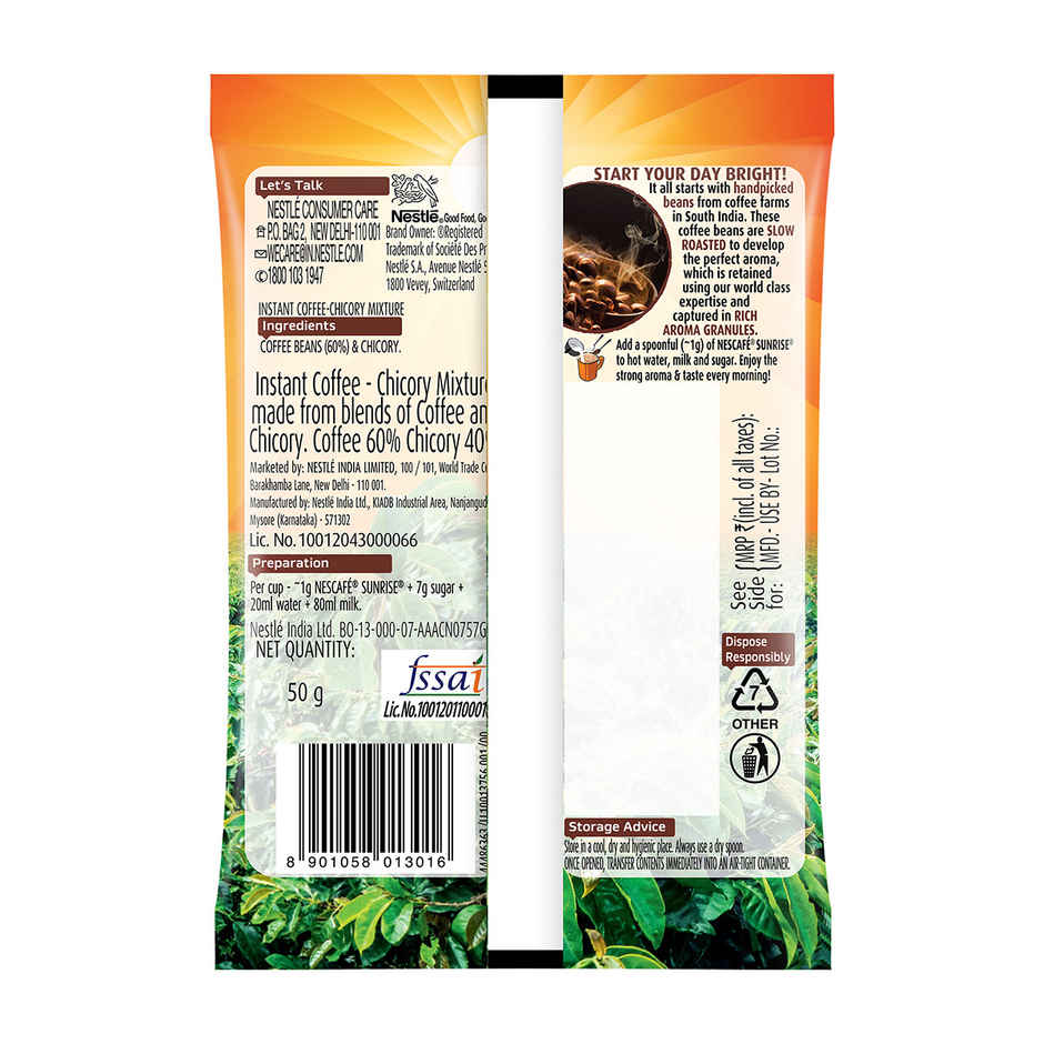 Nescafe Sunrise Instant Coffee