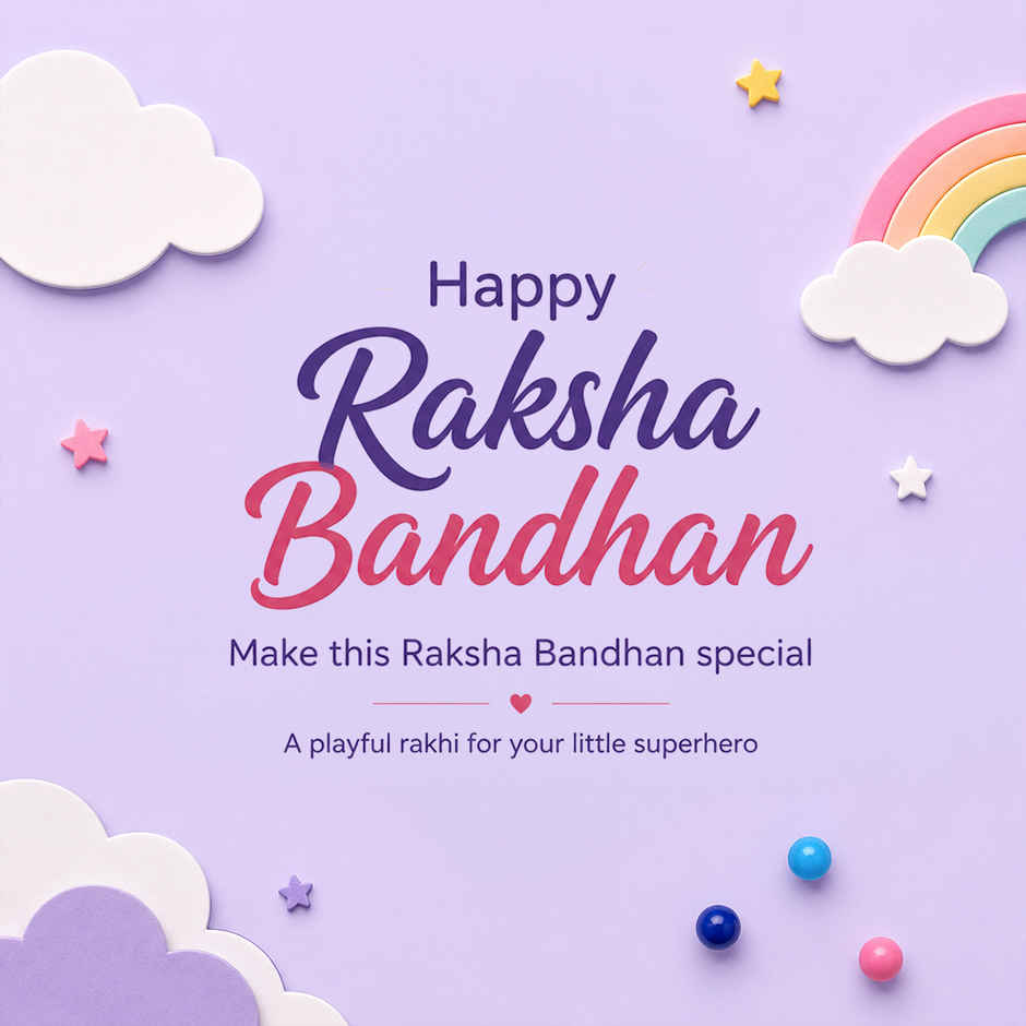 Captain America | Kids Rakhi | Pack of 1 | Marvel Rakhi