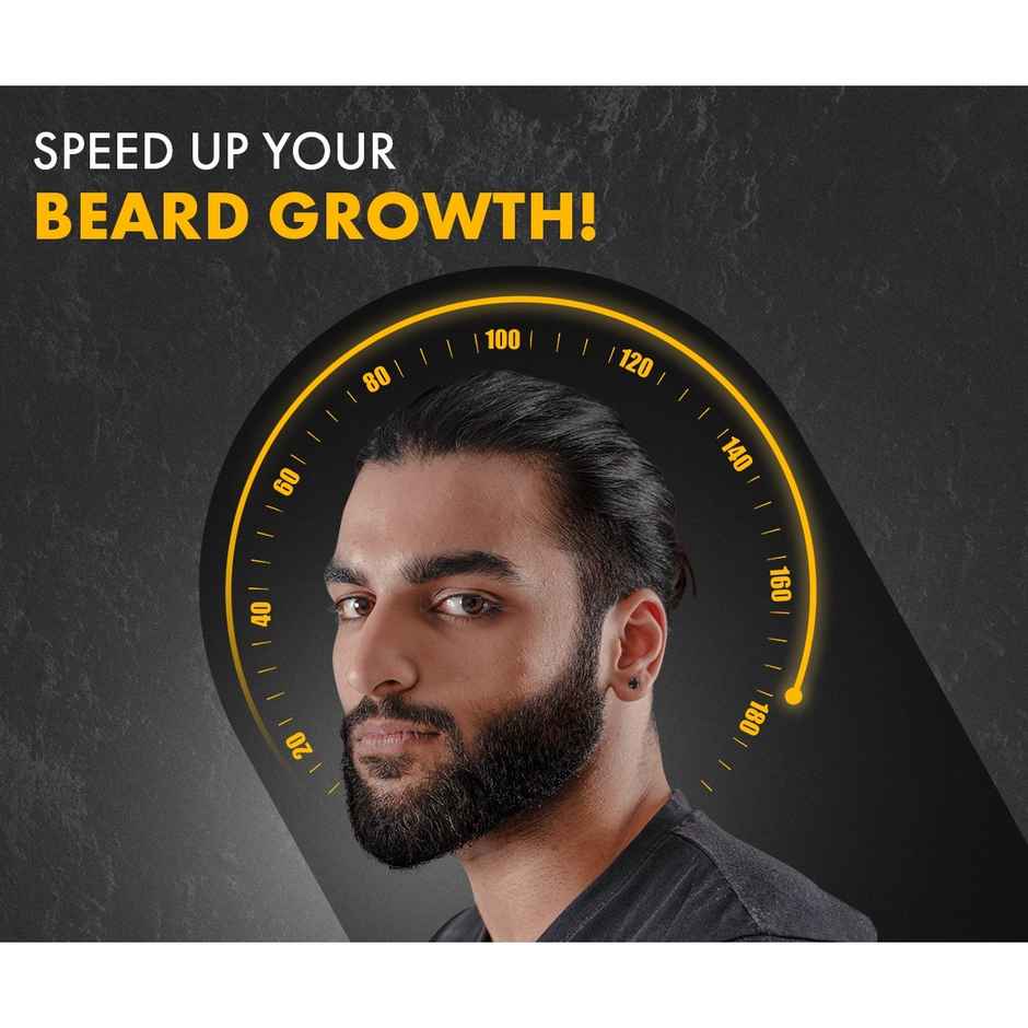 Urbangabru Beard Booster Growth Oil | Enriched With Natural Herb & Jadibuti | Fills Patchy Beard