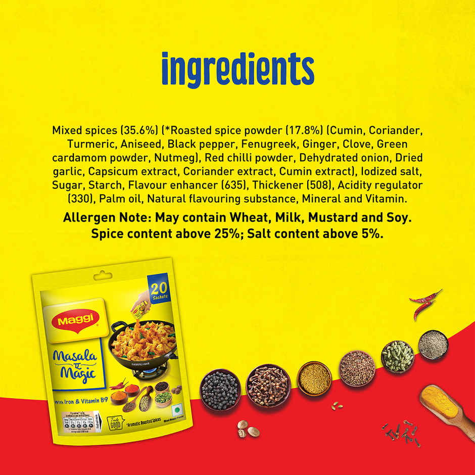 Maggi Masala-ae-Magic Sabzi Masala Mega Pack