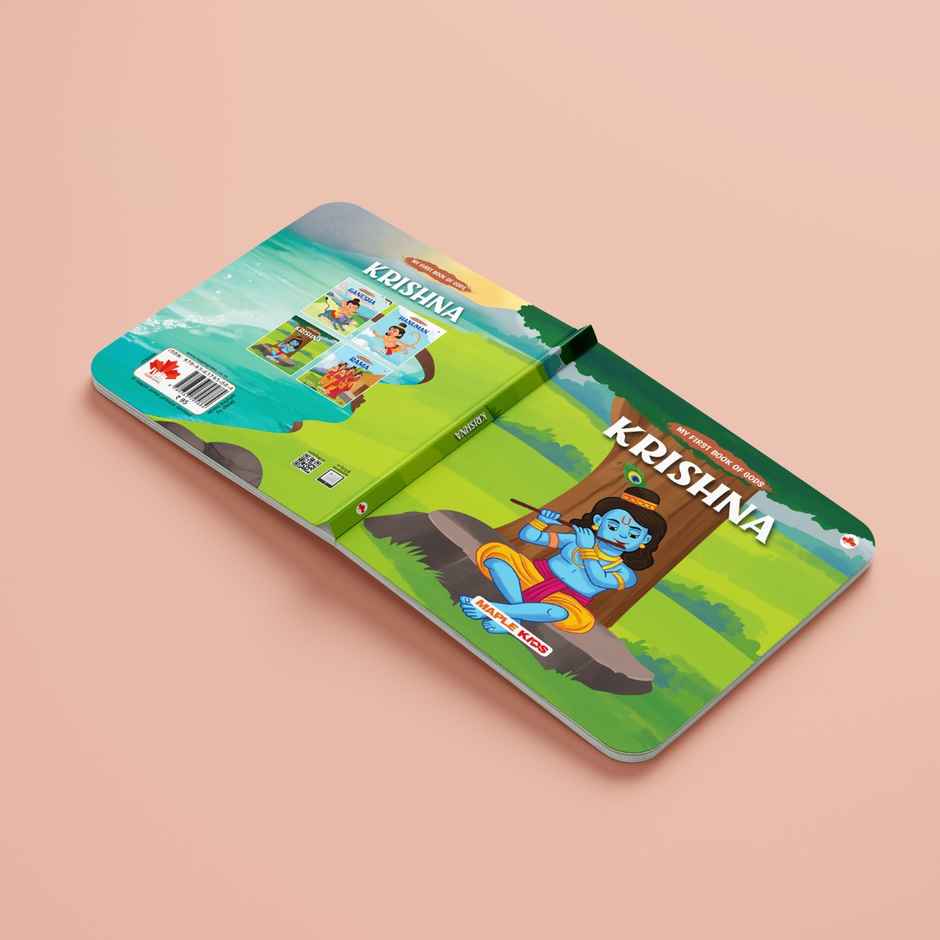 Story Book for Kids | Krishna | Illustrated Board Book for Children | Mythology Stories for Kids