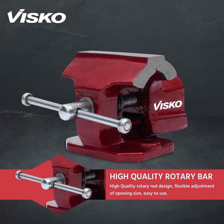 Visko 752 Baby Vise Bench Type 60Mm Multi Vise Tool