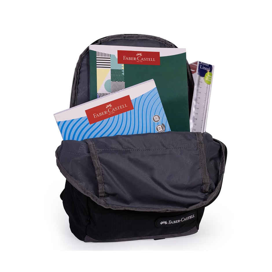 Faber Castell-Daypack Bag- V1- Allday - Small + Black+Grey