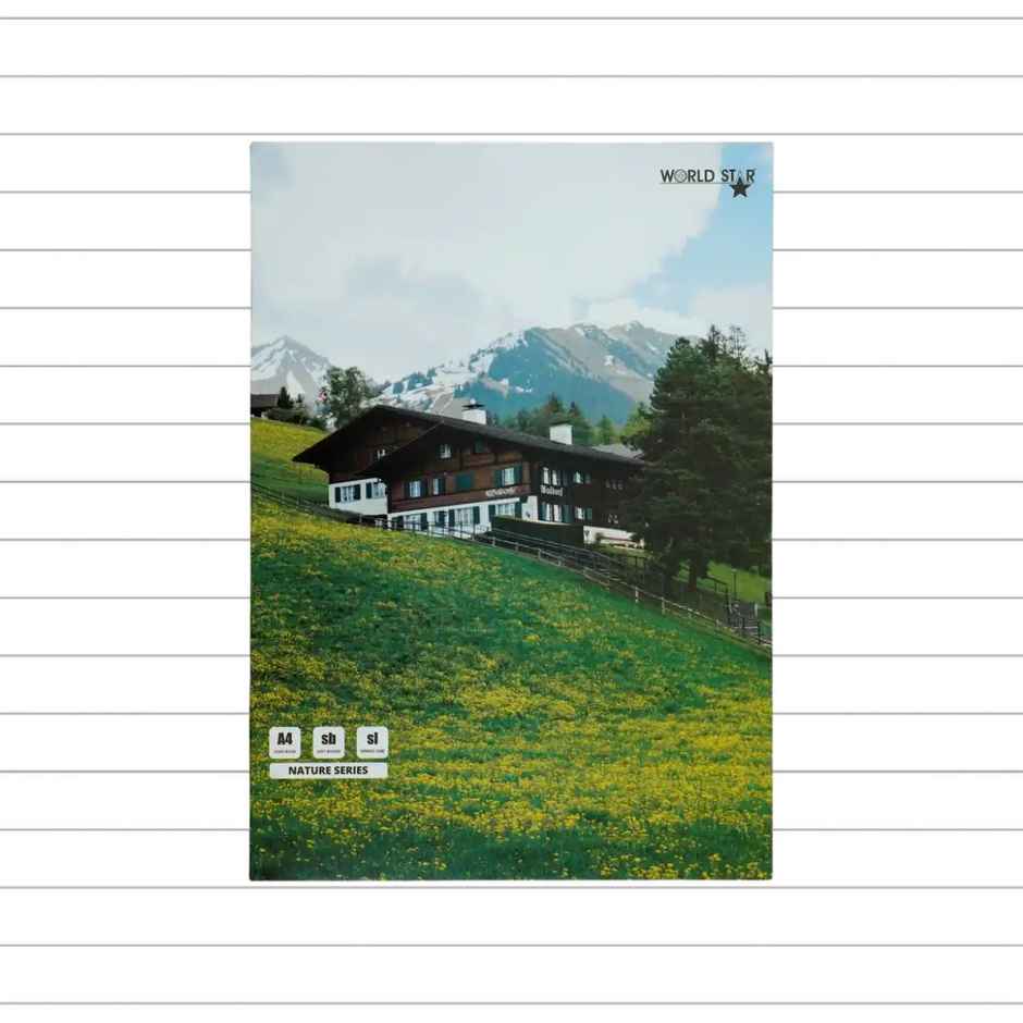ABK A4 Long Book | 21 x 29.66 cm 360 Pages, Assorted Designs