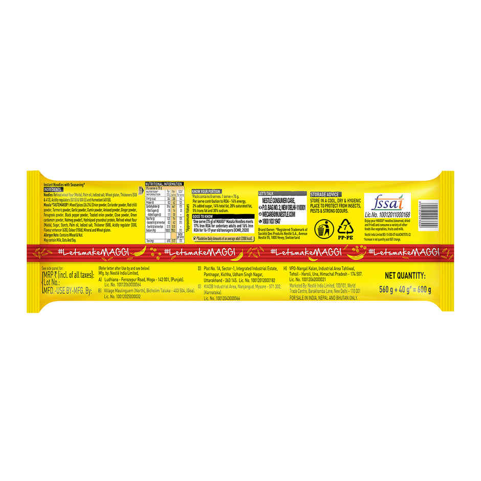 Maggi 2-Minute Noodles Masala Combo