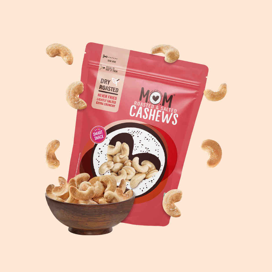 MOM - Roasted & Salted Cashews | Dry Roasted | No Preservative