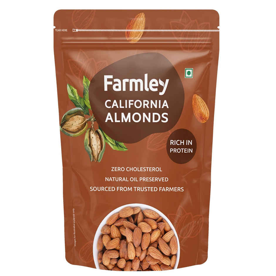 Farmley Truly Natural California Almonds | Badam