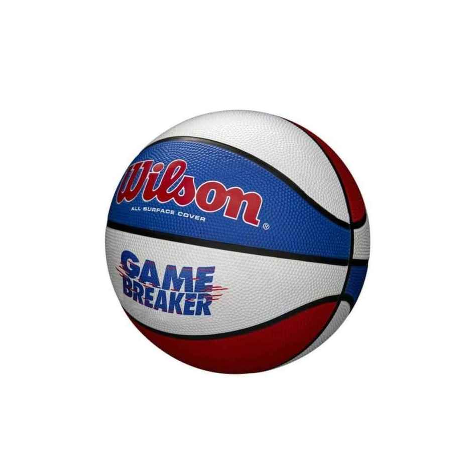 Wilson Game Breaker Basket Ball | Red, White, Blue | Size 7