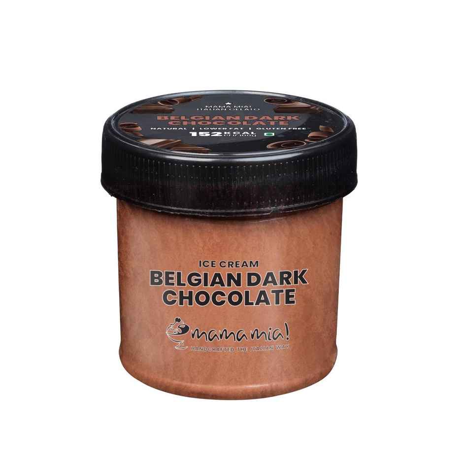 Mama Mia Belgian Dark Chocolate Ice Cream Cup