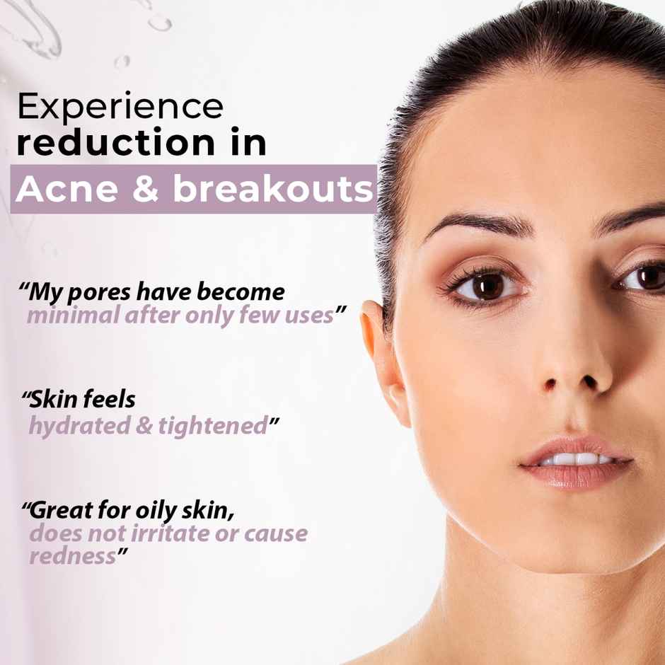 Kaya Acne Free Purifying Toner Alcohol Free Toner With Niacinamide Acne Prone Skin Gentle