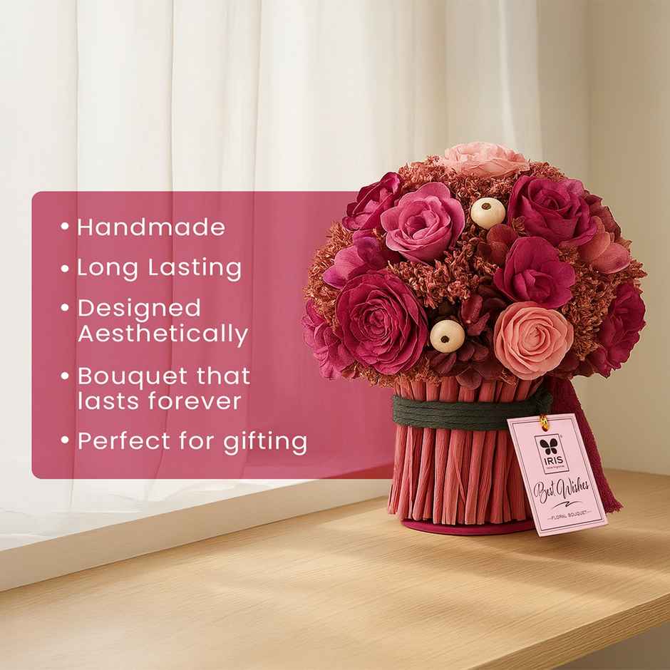 Nooky Intimacy Chocolate For Couples (1pc) & Mini Fragranced Dry Flower Bouquet With Free Fragrance Spray  (1pc) Combo
