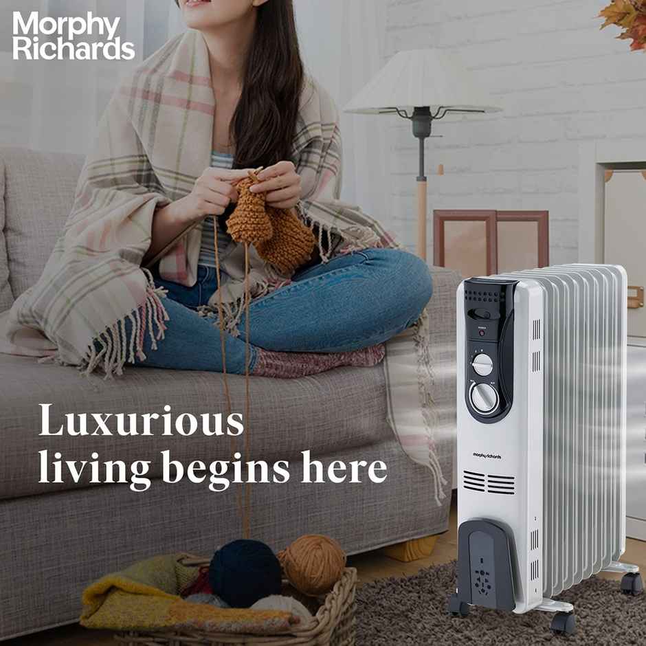 Morphy Richards Ofr 09 Fin 2000 Watts Room Heater (Grey)