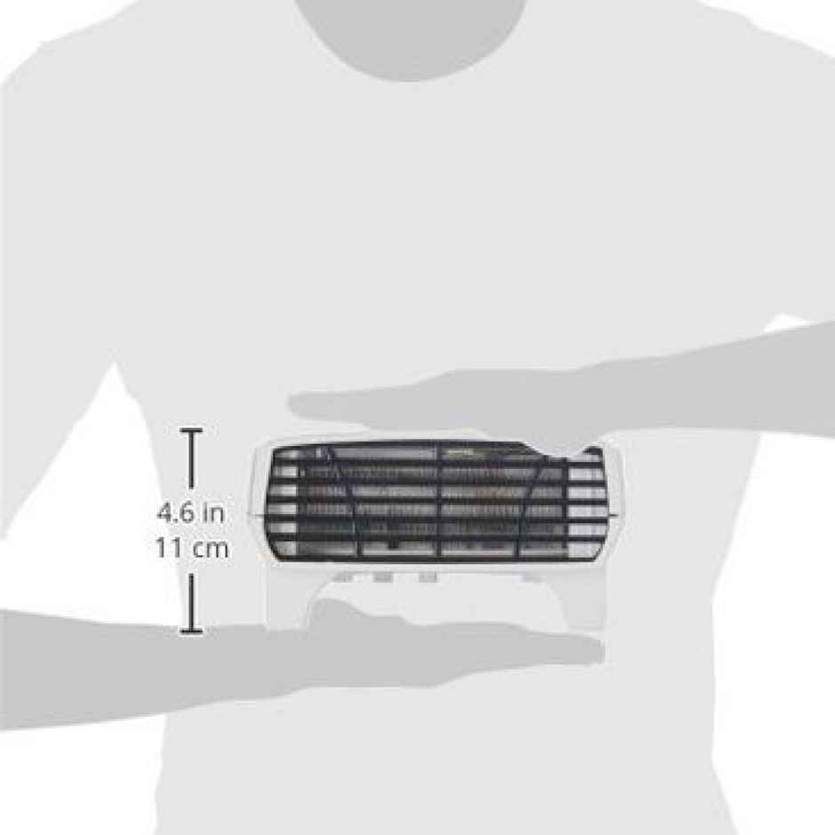Orpat OEH-1220 (2000Watt) Fan Heater, Cool Touch Body, 2 Heat Setting knob - White