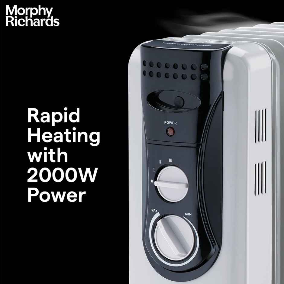 Morphy Richards Ofr 09 Fin 2000 Watts Room Heater (Grey)