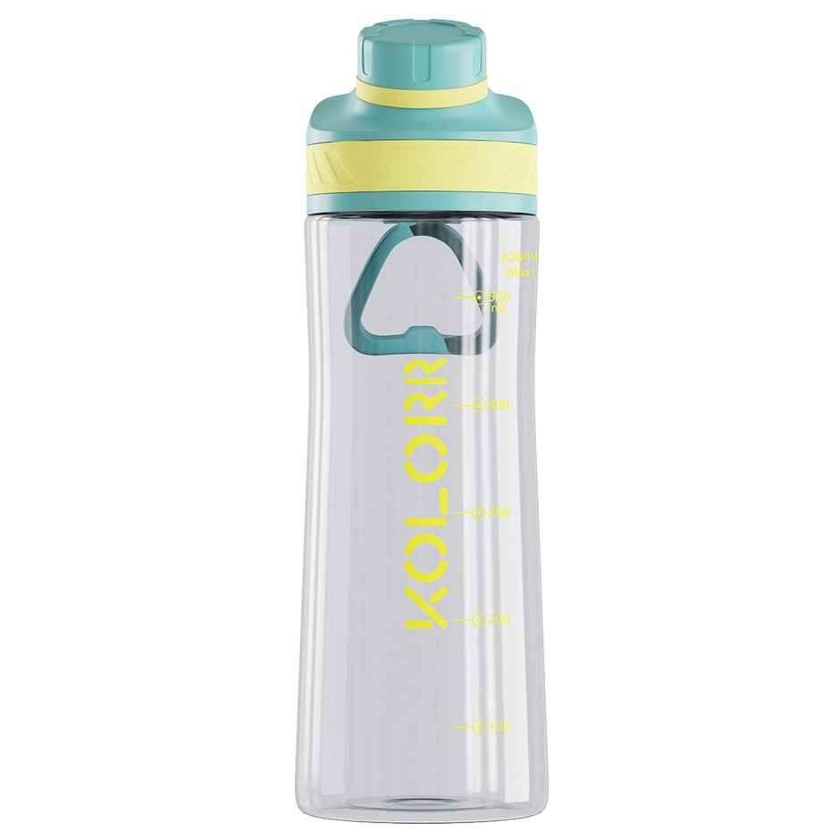 Kolorr Zest 620 ml Bottle | Yellow & Green | Ideal for Travel & Everyday Hydration