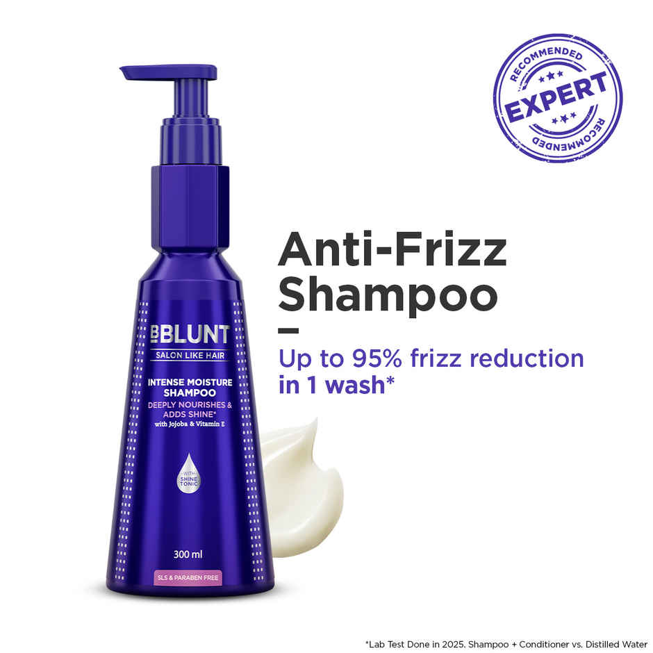 Bblunt Intense Moisture Shampoo With Jojoba & Vitamin E