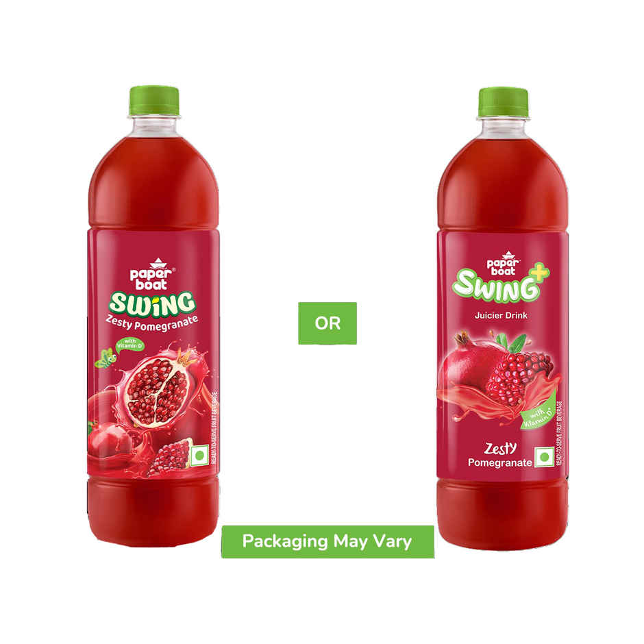 Paper Boat Swing Zesty Pomegranate Fruit Juice