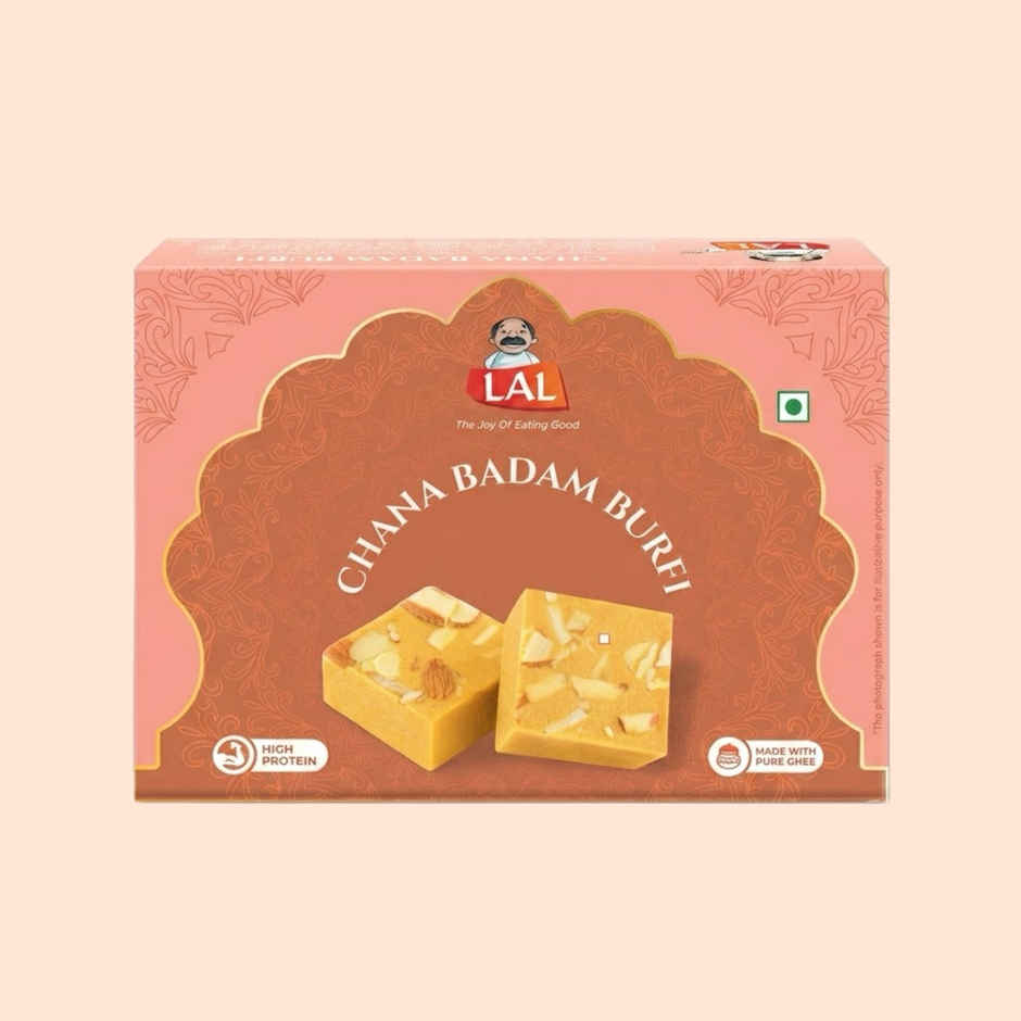 Chana Badam Burfi