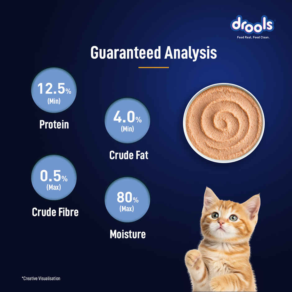 Drools Ocean Fish Mousse Kitten Wet Food