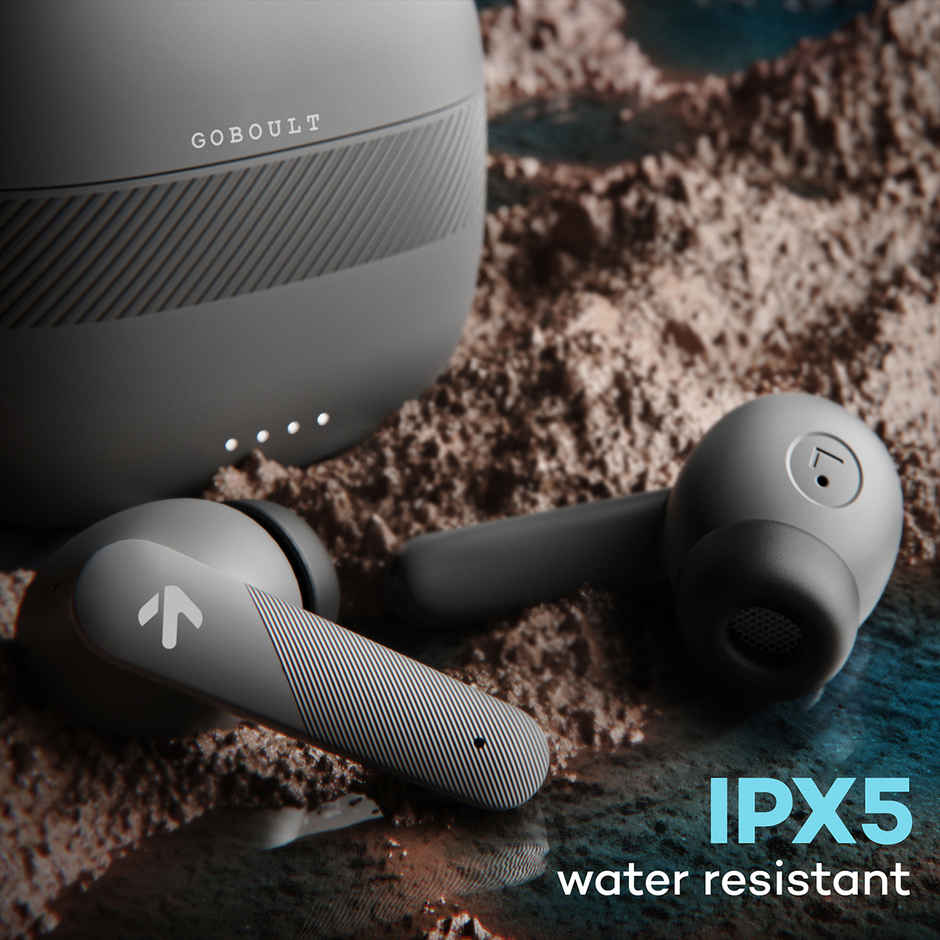 GOBOULT Airbass Z35 w/ Zen Enc Mic | 32H Playtime | 5.3 Bluetooth| Graphite Black