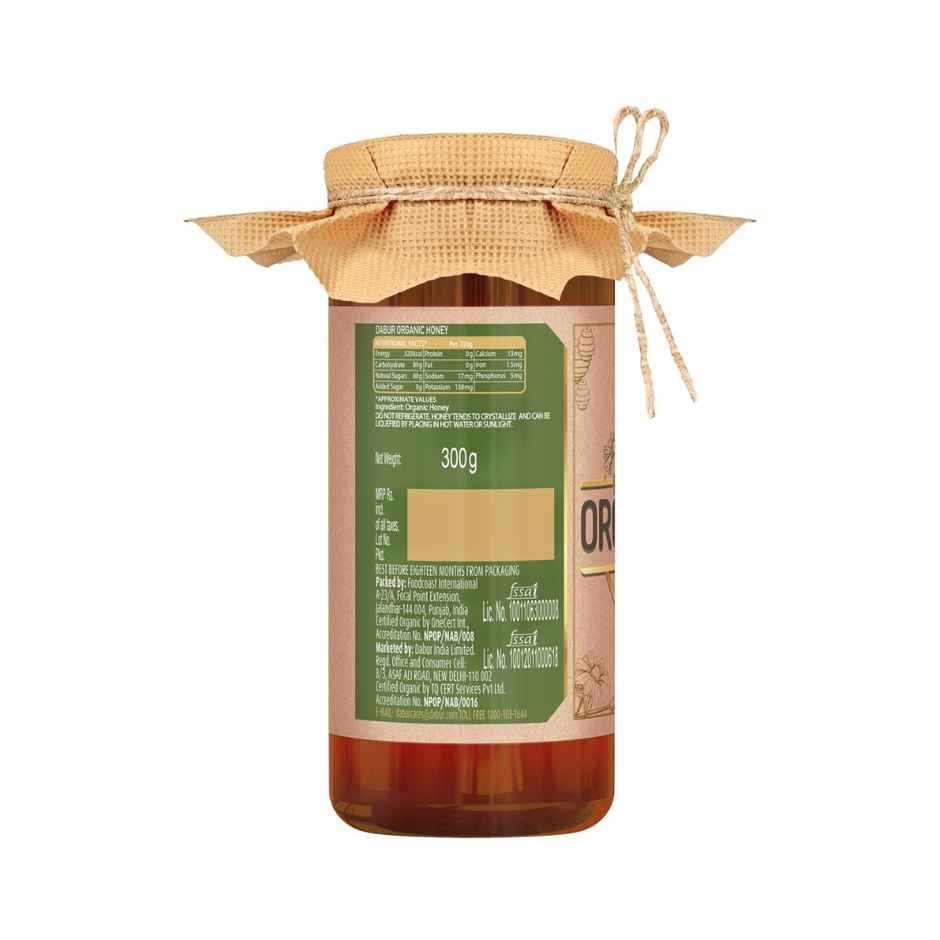 Dabur Raw Organic Honey | Totally Pure and Natural | No Sugar Adulteration
