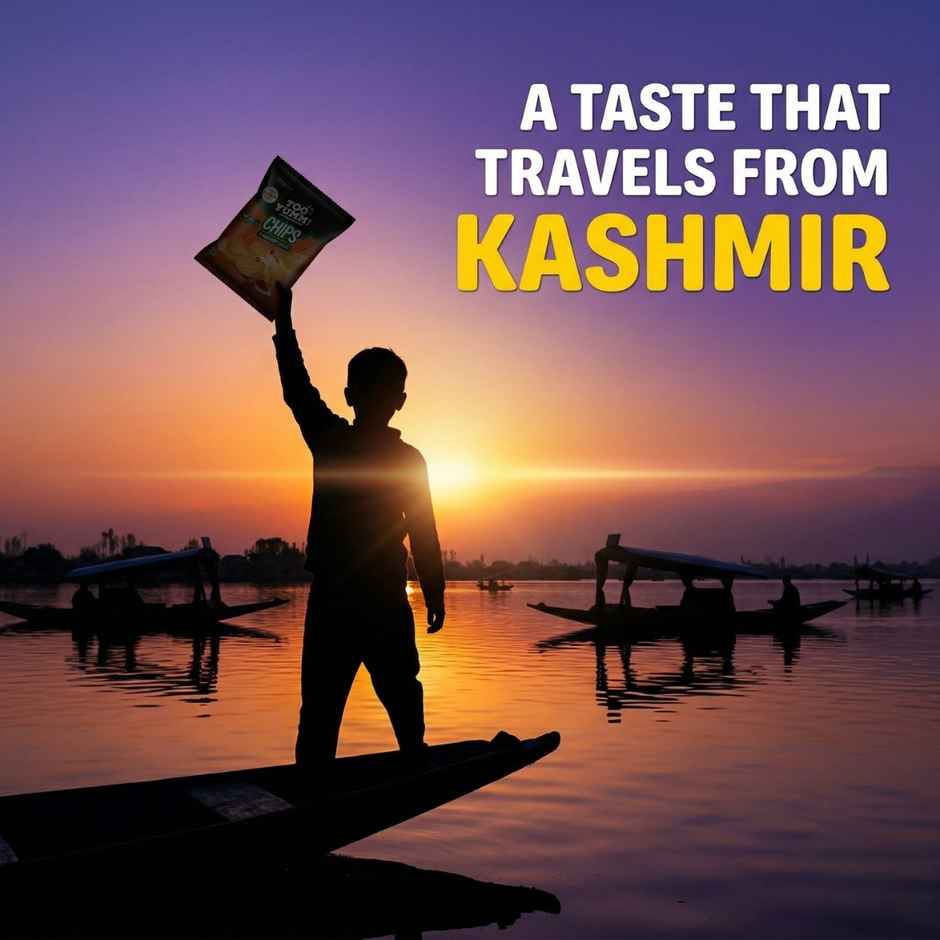 Too Yumm Kashmiri Chilli Potato Chips, 40% Less Saturated Fats, No Palm Oil Healthy Spicy Chips