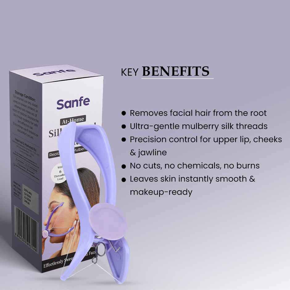 Sanfe Facial Hair Removal Tool | Easy Threading Hair Remover