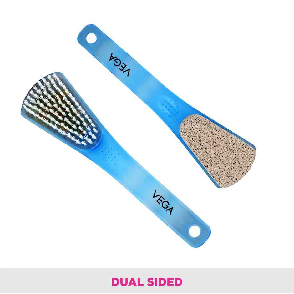VEGA Foot Paddle With Pumic Stone & Brush For Women (Pd-04) - Assorted