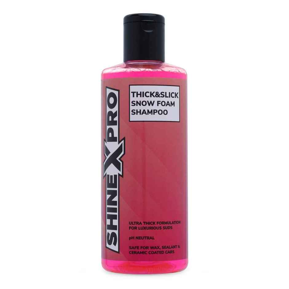 ShineXPro Thick Foam Car Wash Shampoo Concentrate | pH Neutral | Shine Enhancing Formula Combo