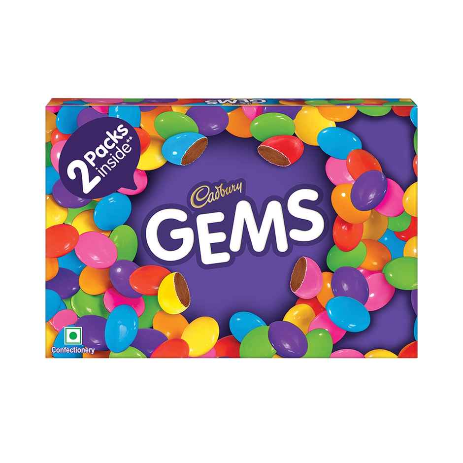 Cadbury Gems Chocolate Duo Pack Combo  