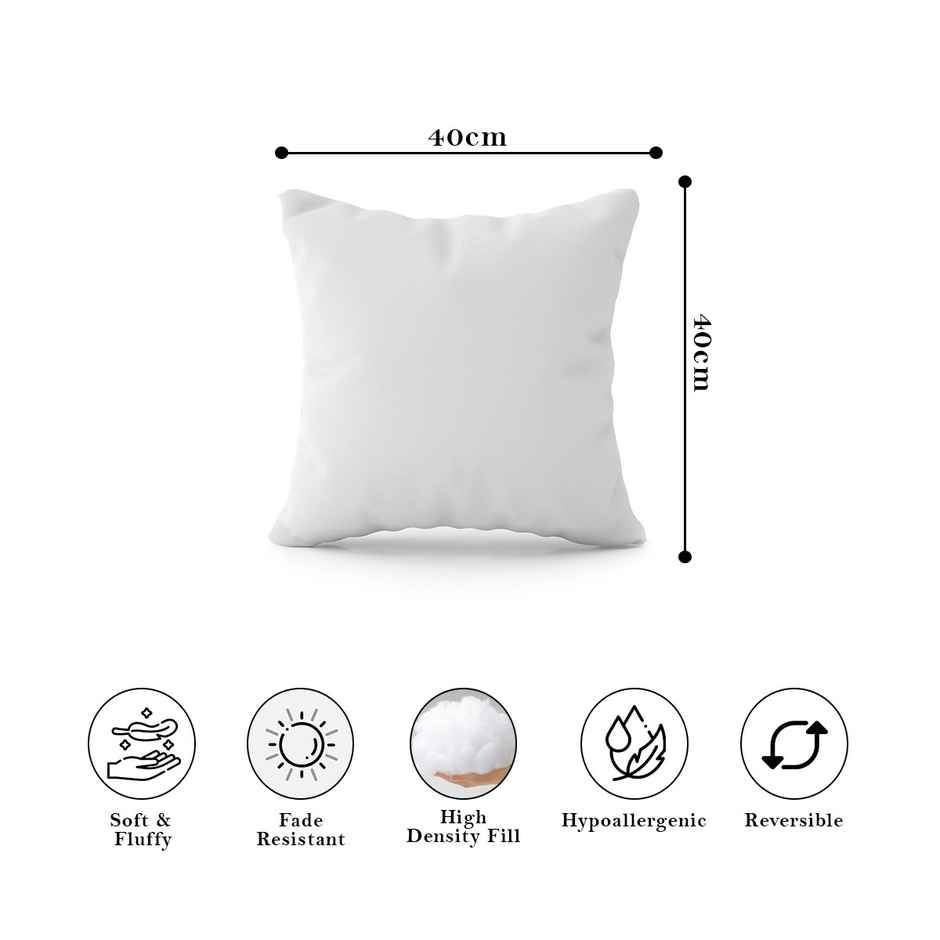 Sassoon Peppa Pig Reversible Printed Filled Cushion | Pink | 40 x 40 cm