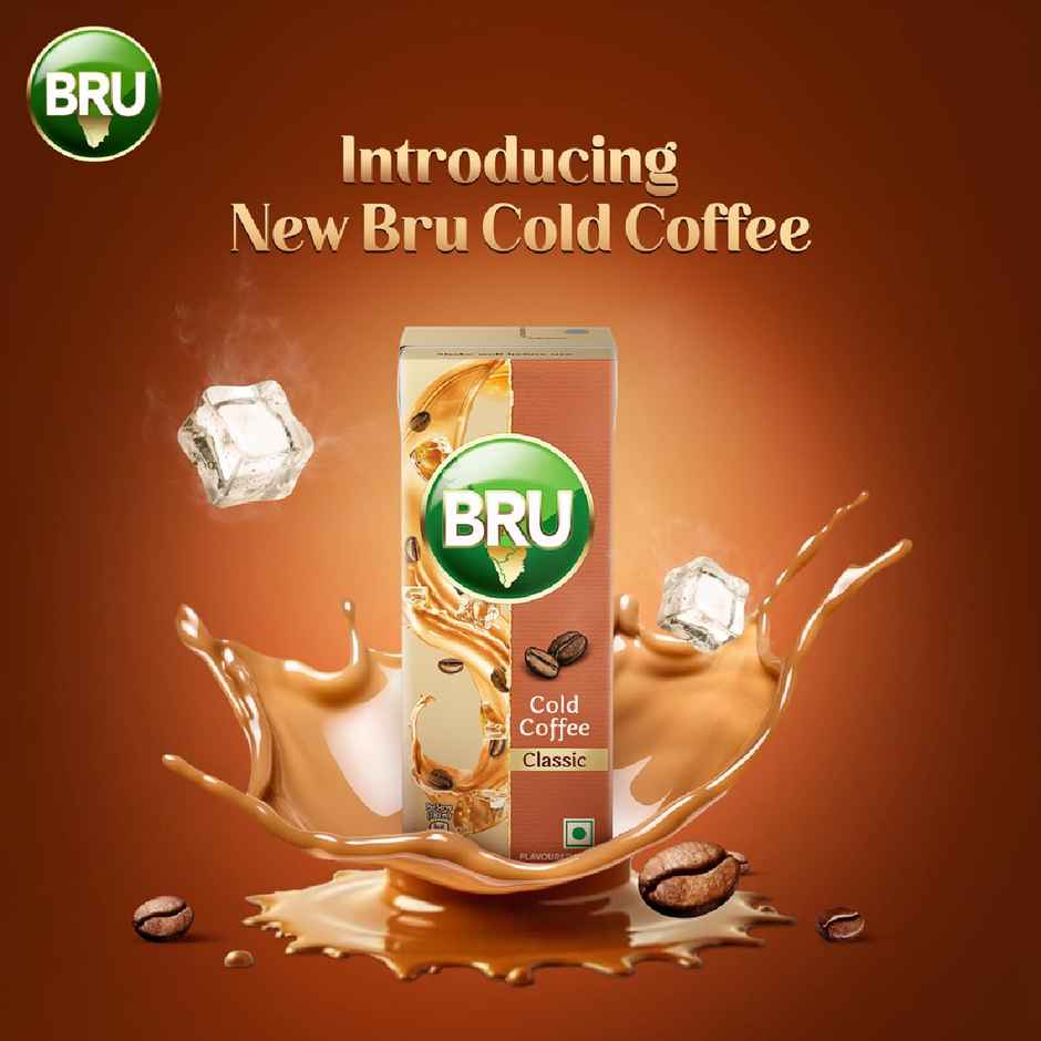 BRU Classic Cold Coffee Tetra Pack