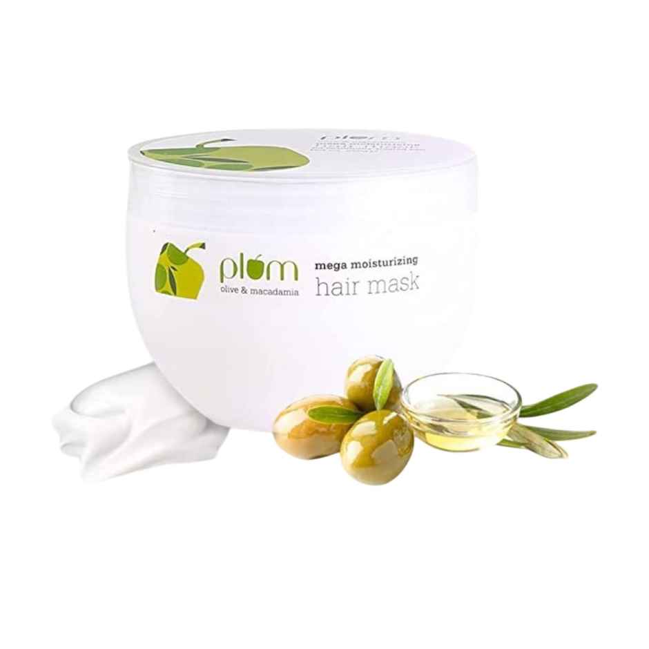 Plum Olive & Macadamia Mega Moisturizing Hair Mask
