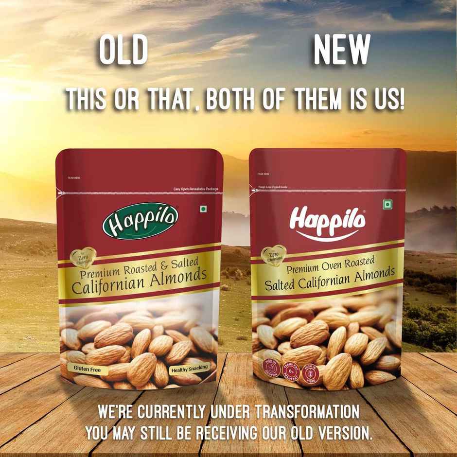 Happilo Premium Californian Roasted and Salted Almonds